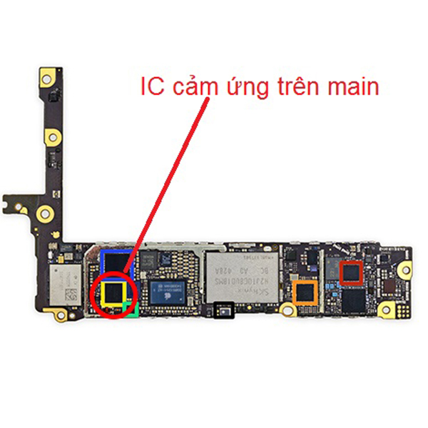 Sửa ic cảm ứng,Hiển thị iPhone 6