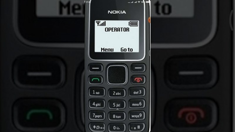 Mẹo để smartphone của bạn có hình nền giống Nokia 1280 huyền thoại