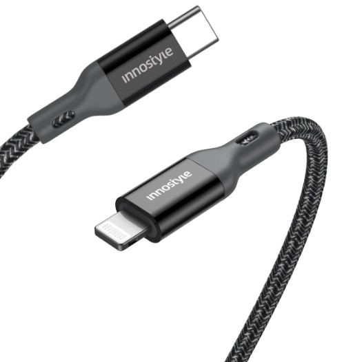 CÁP INNOSTYLE POWERFLEX USB-C TO LIGHTNING MFI 1.5M