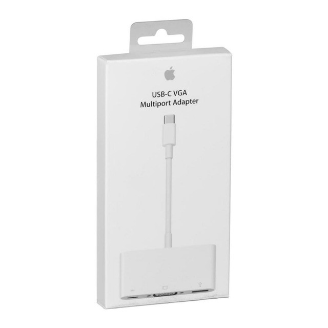 CÁP CHUYỂN ĐỔI USB-C TO VGA MULTIPORT ADAPTER (MJ1L2) chính hãng Apple VN
