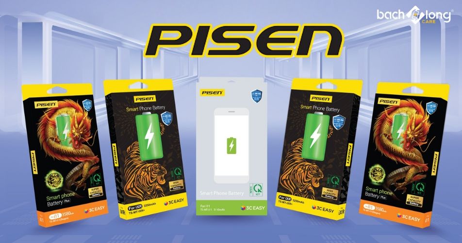 Giới thiệu nguồn gốc pin Pisen chính hãng iPhone 12