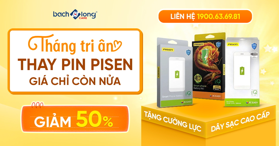 Tháng Tri Ân – Pin Pisen Giá Chỉ Còn Một Nửa