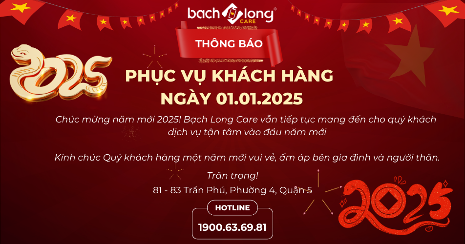 Bạch Long Care Hoạt Động Xuyên Tết Dương Lịch 2025 – Đảm Bảo Sự An Tâm Cho Quý Khách