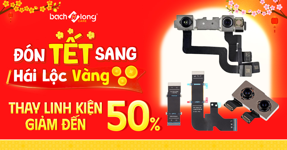 Đón Tết Xuân – Hái Lộc Vàng: Linh kiện chính hãng – Giảm giá đến 50%!